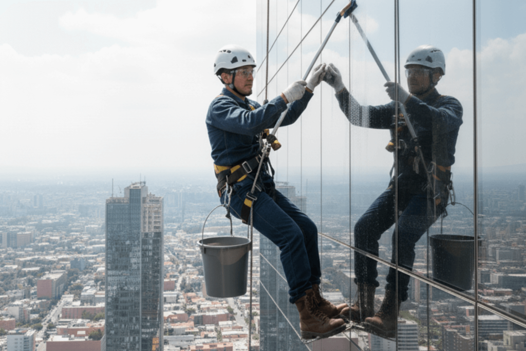 lavado y mantenimiento de fachadas goldam services
