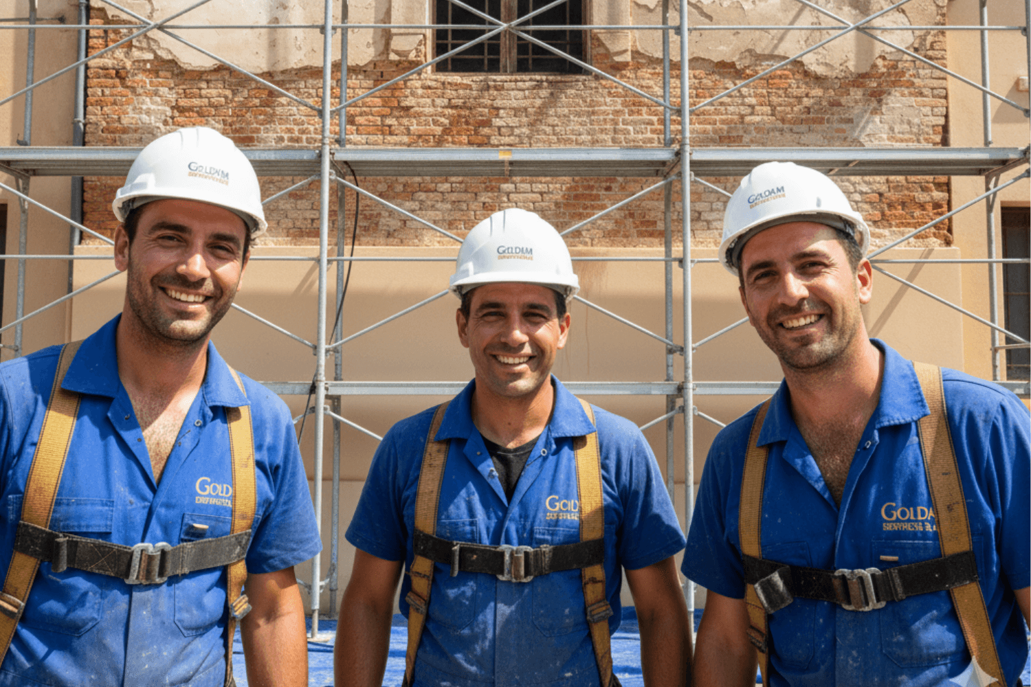 Lavado de fachadas en bogotá goldam services